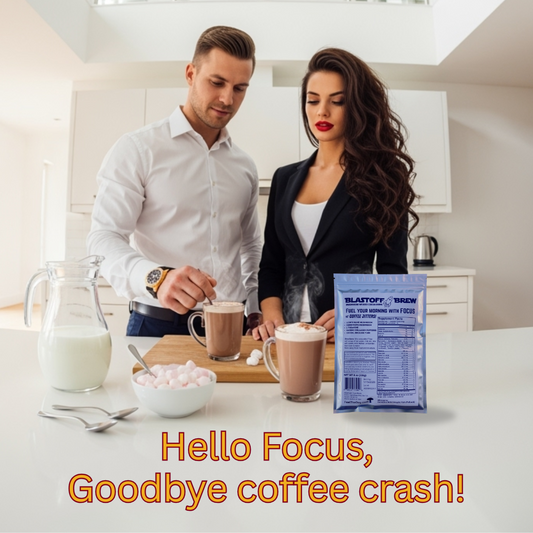 Blastoff Brew Mushroom & Collagen Cocoa