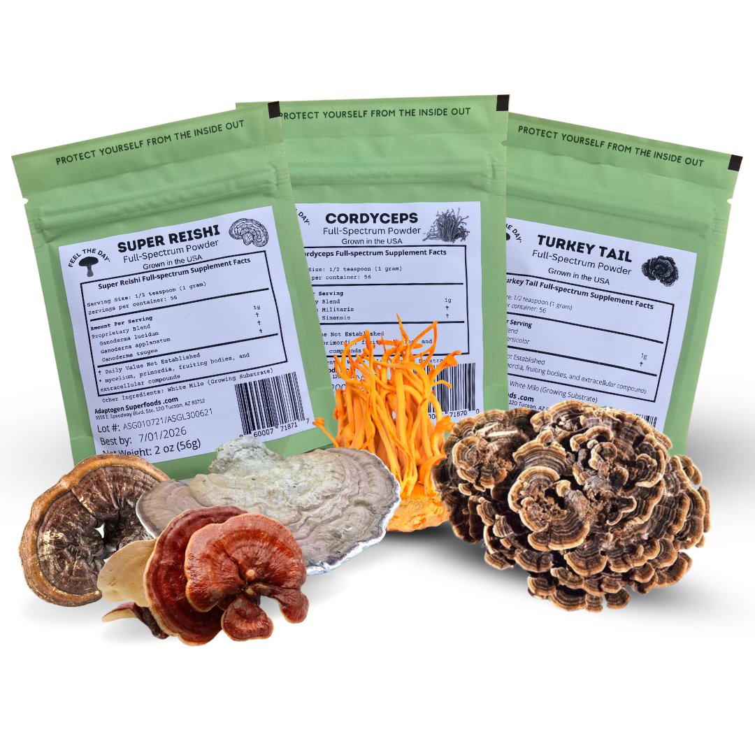 Organ Detox Support mushroom powder supplement pack