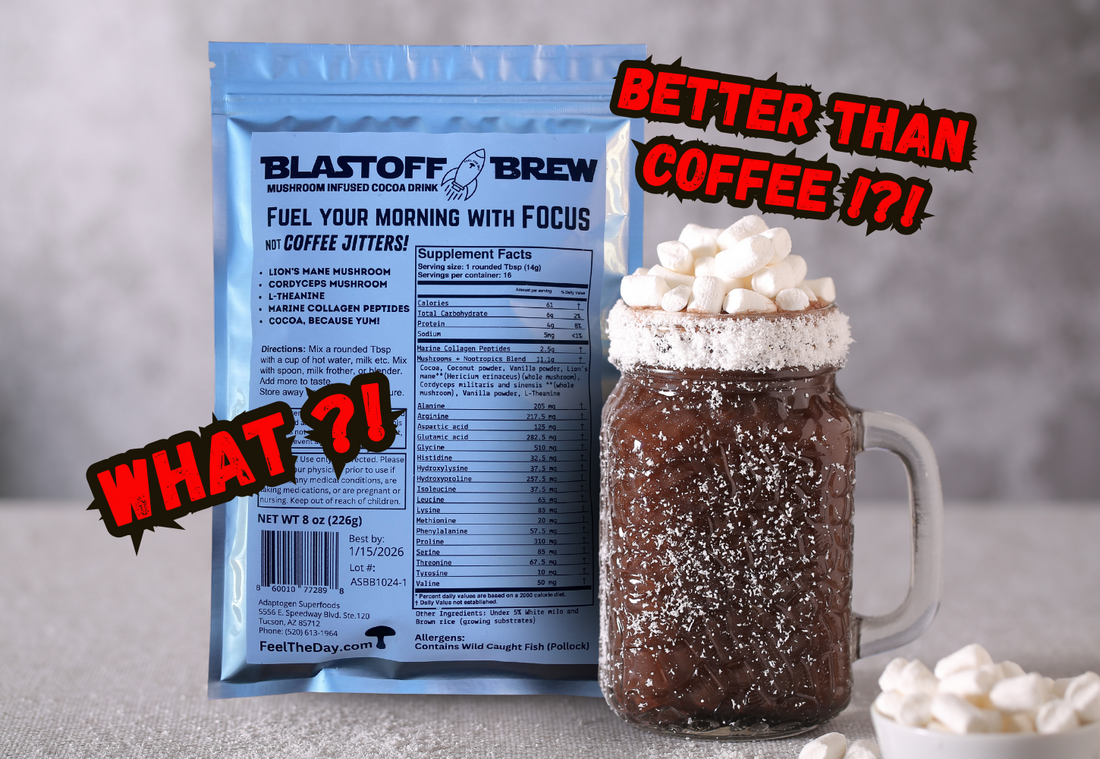 Blastoff Brew is Better than Coffee