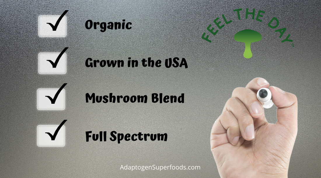 Choose Organic USA mushroom full spectrum blend